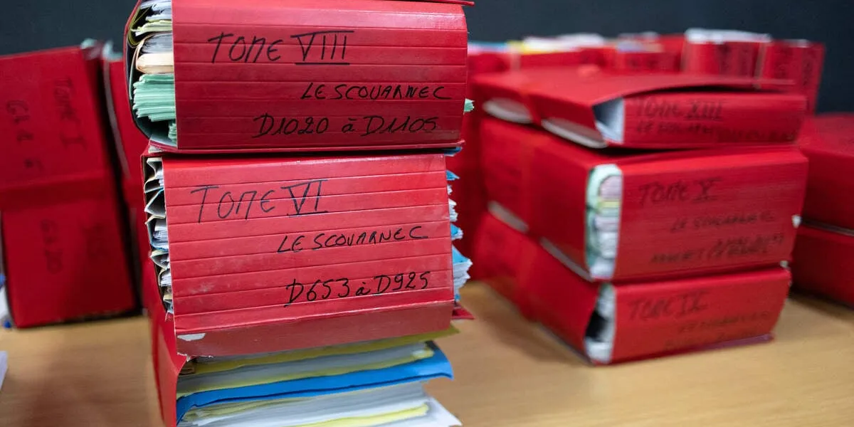 courtroom of le scouarnec trial - vannes rl