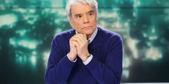 exclusive - bernard tapie is interviewed for bfmtv's broadcast 19h ruth elkrief hosted by journalist ruth elkrief, in paris, france on january 10, 2019 photo by jerome domine abacapresscom , 665572 005 paris france