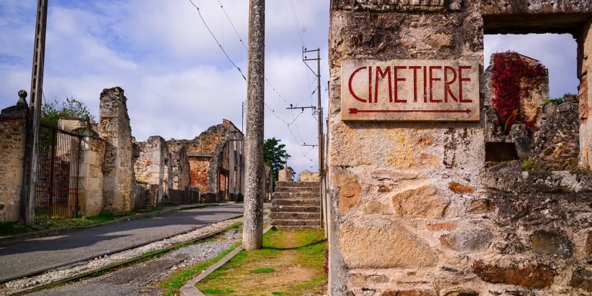 oradour sur glane francia