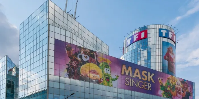 boulogne-billancourt, france - 05 19 2024   the head office of the private television channel tf1