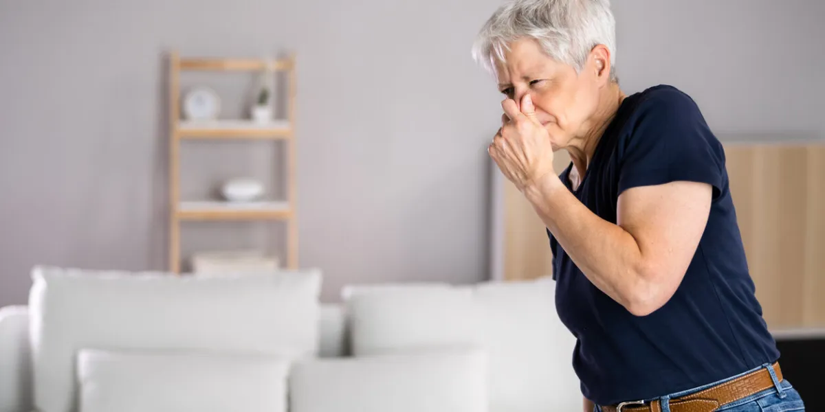 bad smell or odor from air conditioner in house