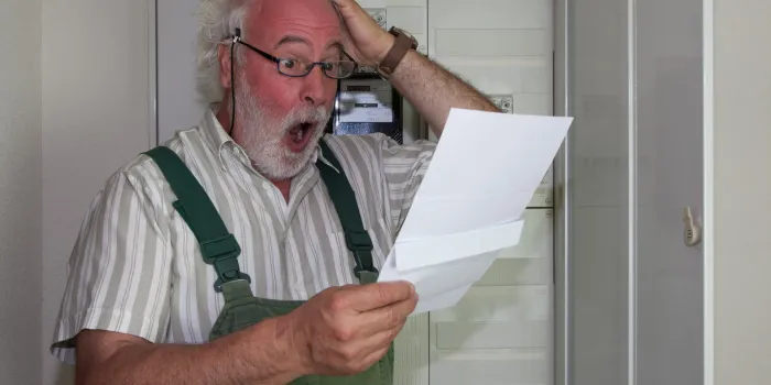the older man's blood rushes to his head and he tears his hair as he looks at his new electric bill it will make a dent in the wallets of many consumers this year