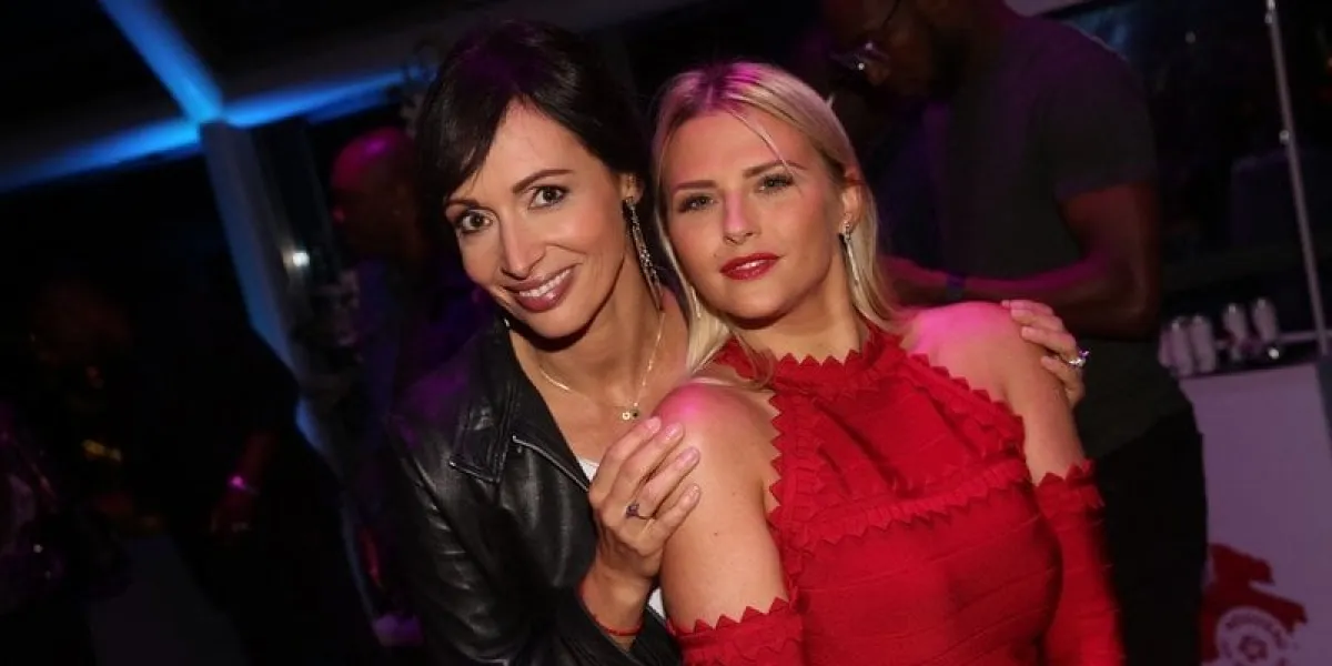 exclusif - geraldine maillet et kelly vedovelli lors de la soiree de lancement de la marque thomaslamasse a paris, france, le 03 octobre 2017 photo by jerome domine abacapresscom , 609763 080 paris