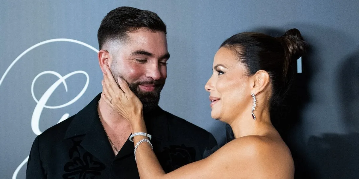 kendji girac et eva longoria lors du 11ème gala eva longoria x global gift dans le cadre de la semaine de la mode de paris au four seasons hotel george v à paris, france, le 30 septembre 2023 photo par aurore marechal abacapresscom