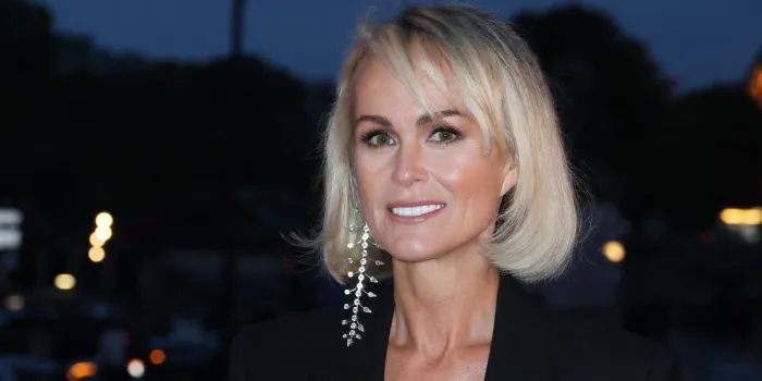 laeticia hallyday attending the saint laurent womenswear spring summer 2023 show as part of paris fashion week in paris, france on september 27, 2022 photo by jerome domine abacapresscom