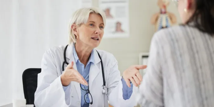 shot of a mature doctor having a consultation with a patient