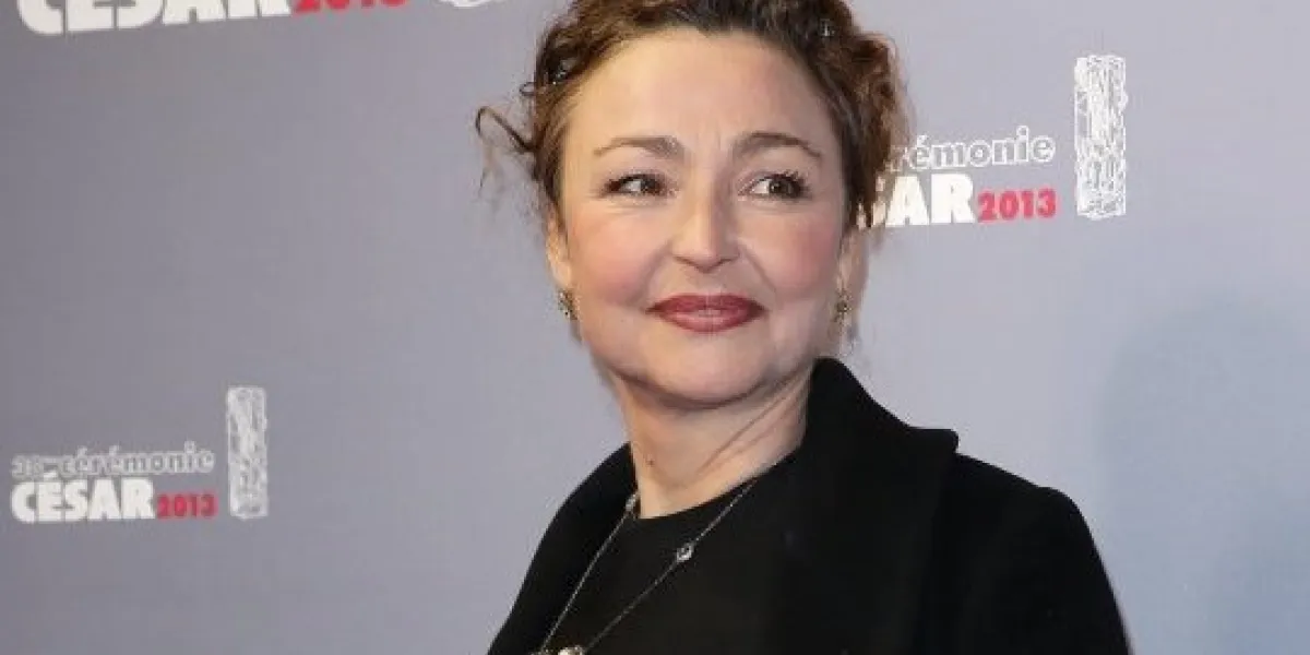 catherine frot - arrivees - 38 eme ceremonie des cesar au theatre du chatelet a paris le 22 fevrier