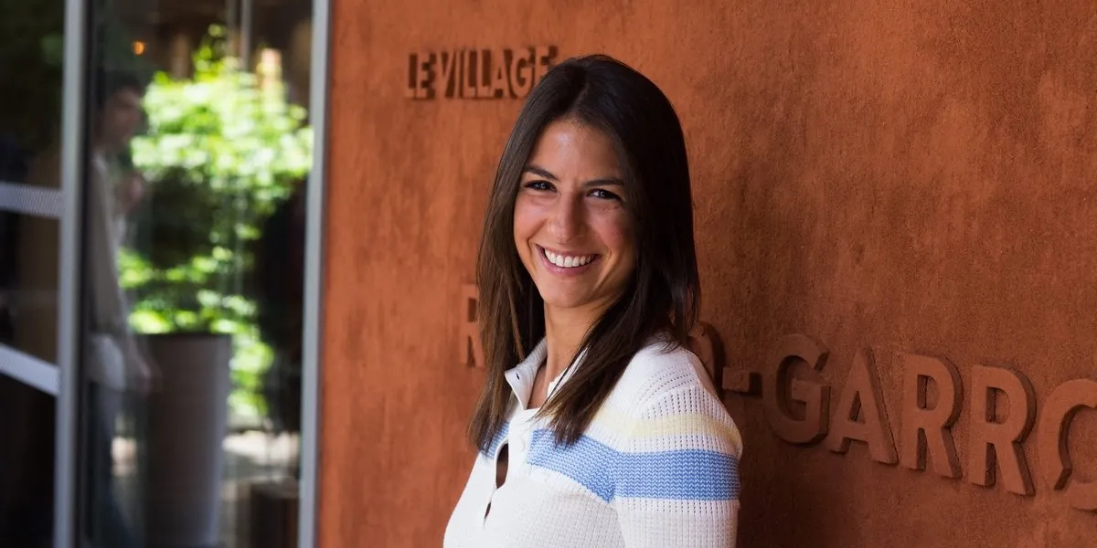 helene mannarino at village during french open tennis roland garros 2022 on may 30, 2022 in paris, france photo by nasser berzane abacapresscom , 812211 034 paris france