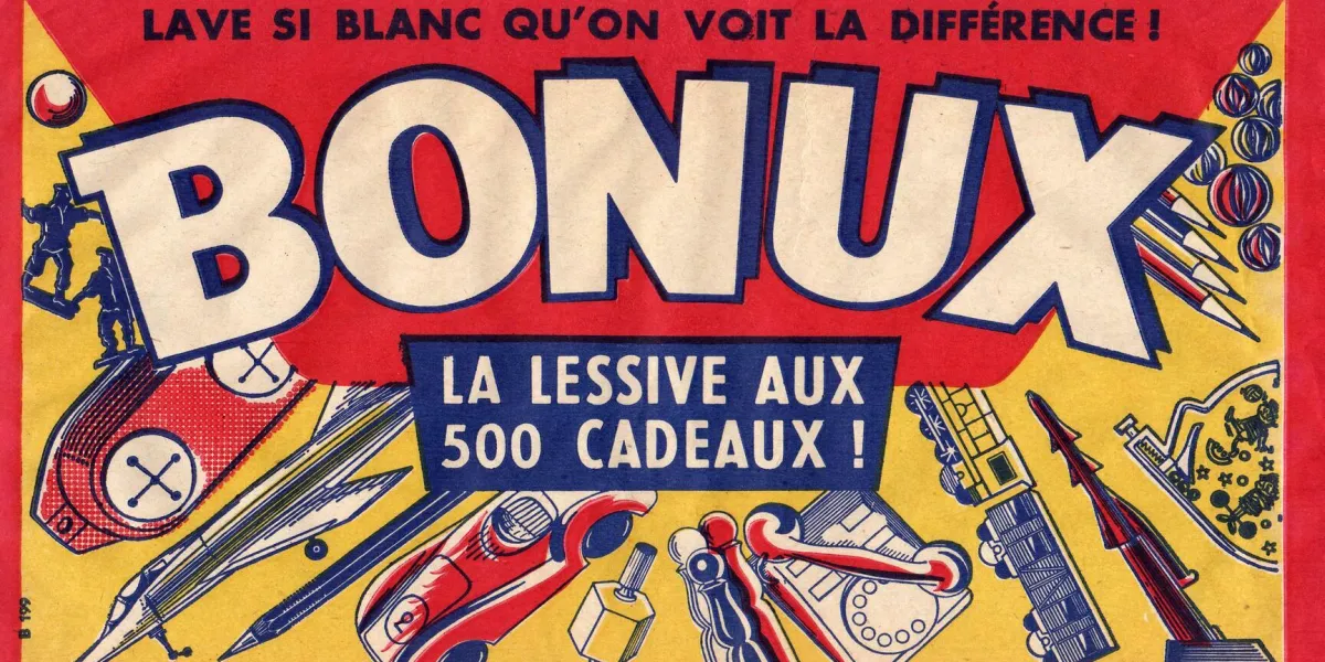 2caregf calot publicitaire lessive bonux vers 1958 photo by alamy abacapresscom <motcle99> animal animaux animal animals lionne lion lions lionnes lion < motcle99>