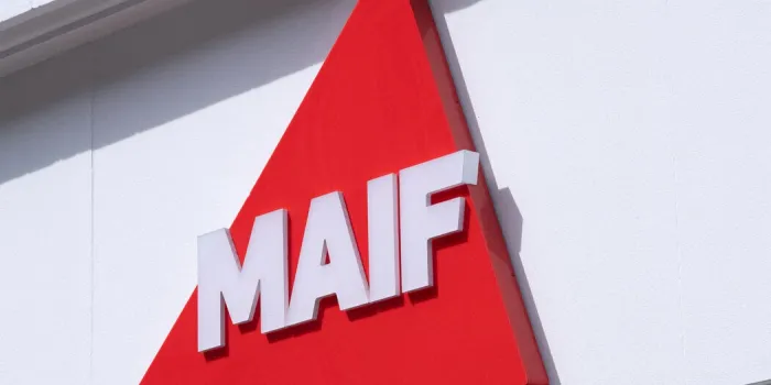 une enseigne de maif assurance le 21 avril 2020 à paris, france photo by david niviere abacapresscom