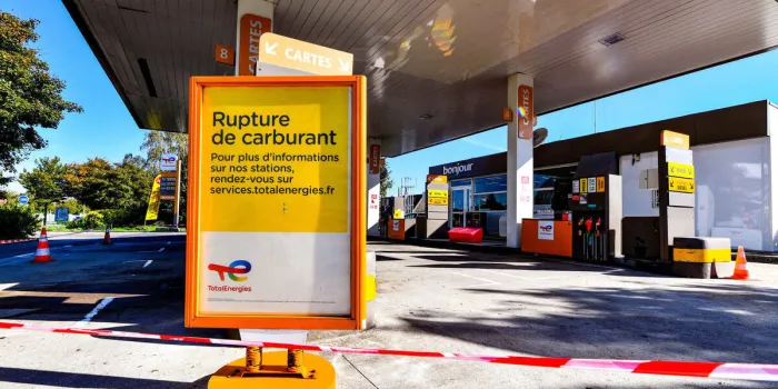 fuel shortage - rouen