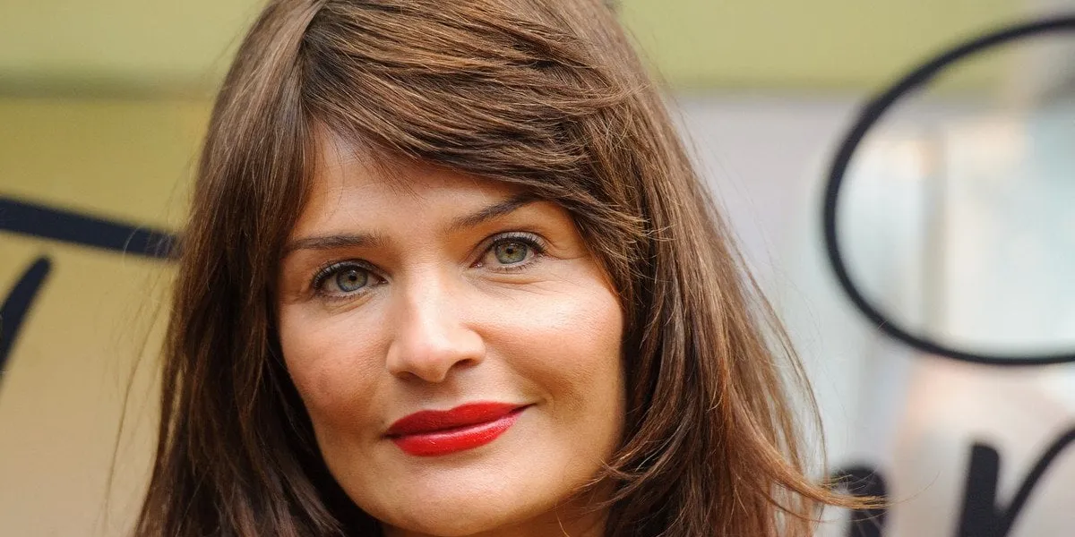 helena christensen lingerie collection launch - london