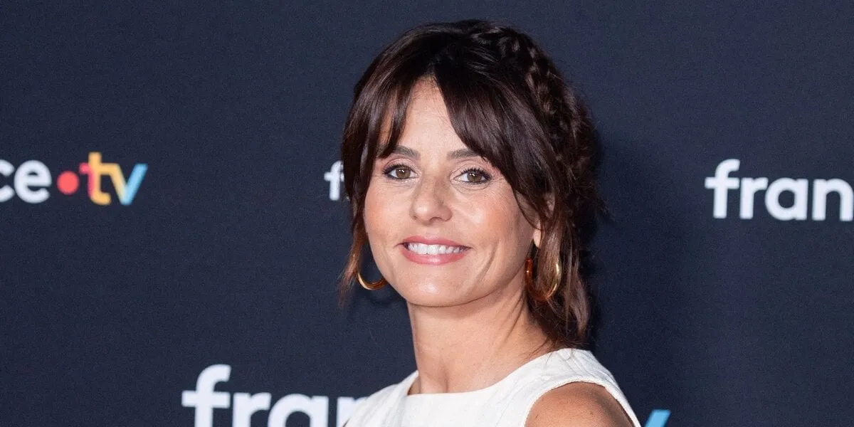 faustine bollaert assiste a la conference de presse de rentree de france televisions a paris, france le 11 juillet 2023 photo par aurore marechal abacapresscom