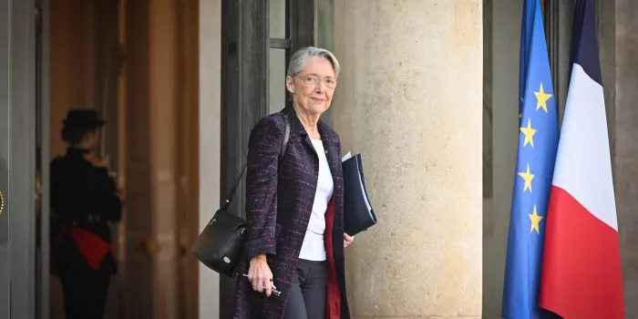 elisabeth borne, prime minister leaving the elysee presidential palace after the weekly cabinet meeting on january 18, 2023 in paris, france photo by tomas stevens abacapresscom , 838752 006 paris france