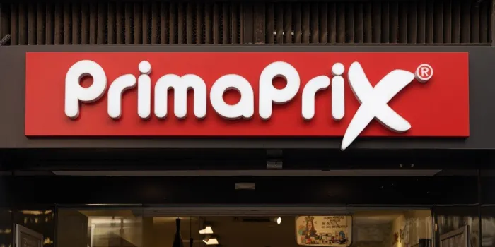 valencia, spain - september 16, 2021 primaprix is a new spanish supermarket chain
