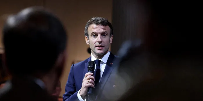 emmanuel macron speaks on the franco-louisiana relationship - new orleans