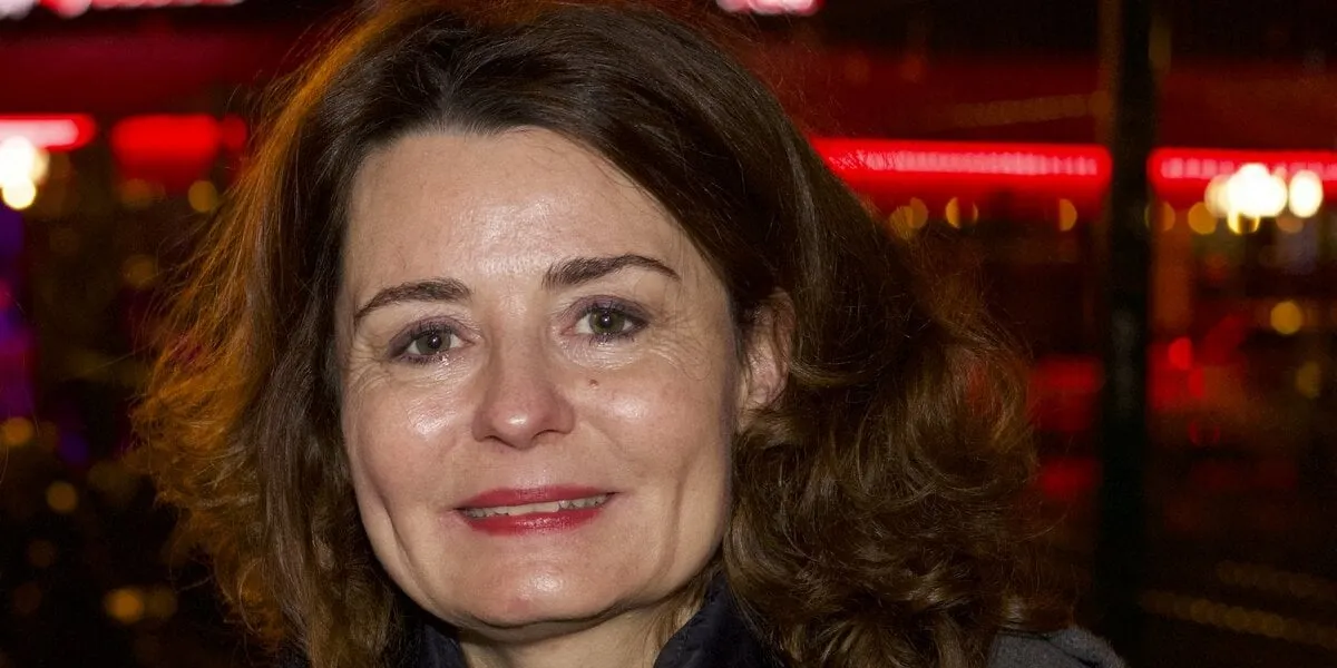 christelle reboul après avoir joué dans la pièce ave césar au théâtre rive gauche à paris, france, le 15 mars 2023 photo by abacapresscom