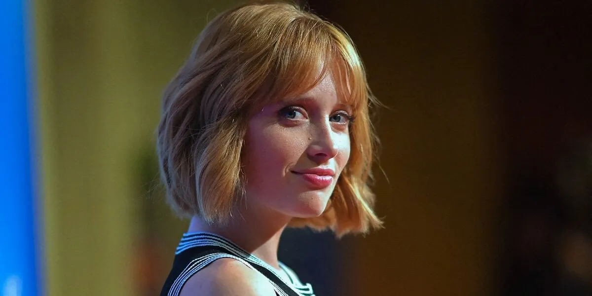 claire romain assiste au photocall de cats eyes lors du 26ème festival de la fiction de la rochelle le 12 septembre 2024 à la rochelle, france photo par franck castel abacapresscom