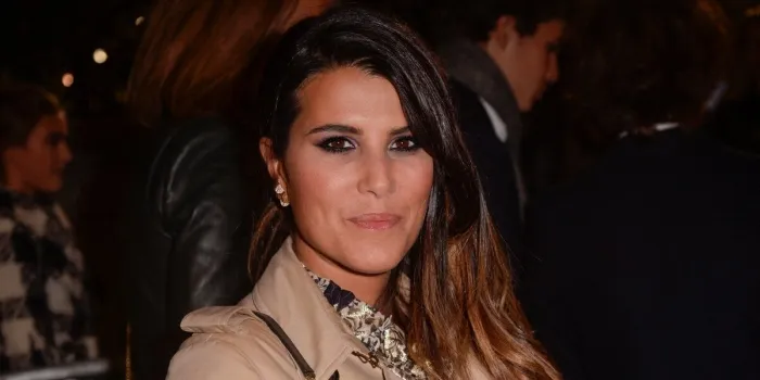 karine ferri assistant au défilé etam lors du paris fashion week womenswear spring - summer 2019 qui s'est tenu à paris, en france, le 25 septembre 2018 photo by julien reynaud aps-medias abacapresscom