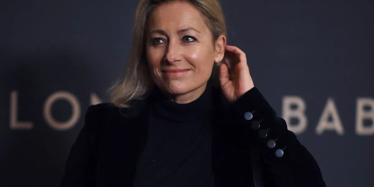 anne-sophie lapix , lors de la première française de paramount pictures babylon au théâtre le grand rex le 14 janvier 2023 à paris, france photo par franck castel abacapresscom